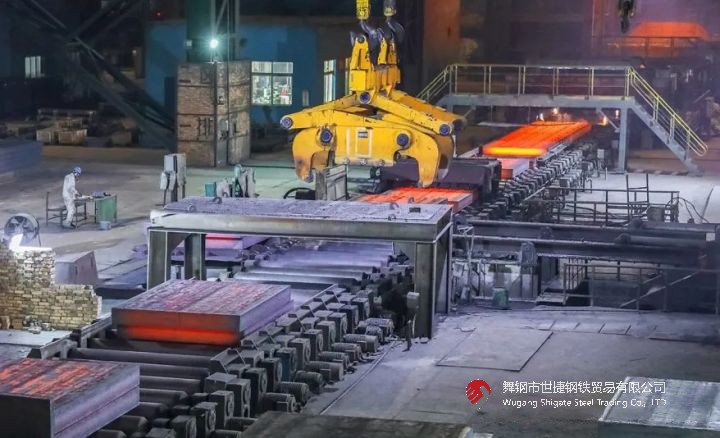304mm厚高難要求容器用鋼SA516Gr70在河鋼舞鋼下線，鋼板厚度超常規最大厚度標準100mm